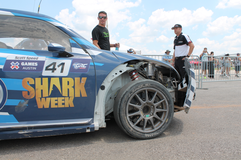 Illustration for article titled Battered Rallycross Volkswagen Finally Looks Like An Off-Road Volkswagen